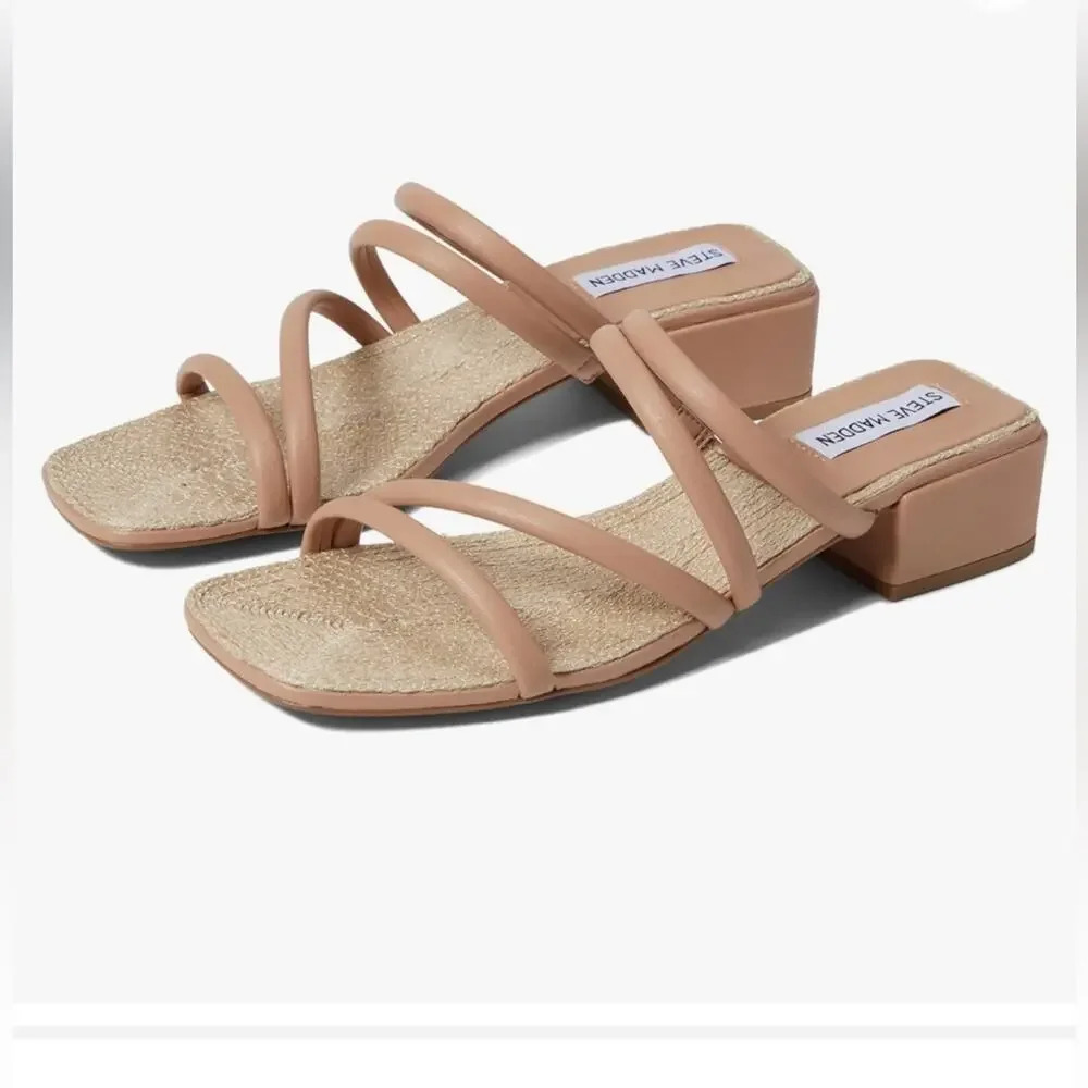 STEVE MADDEN Citizen‎ Sandal in Natural size 8